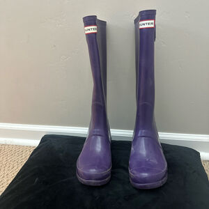 Hunter Purple Boots